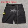 American Retro Cargo Shorts For Men Summer Casual Streetwear With Multiple Pockets For Teen Fashion