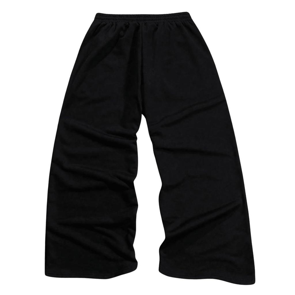 Loose Fit Sweatpants with Drawstring Waist and Side Stripe for Men and Women Casual Sportswear Trousers