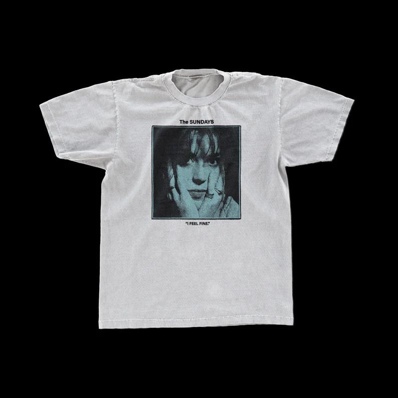 VTG THE SUNDAYS T-shirt Tee Short Sleeve Men Women All S-5XL LI324 Unisex T-Shirt S