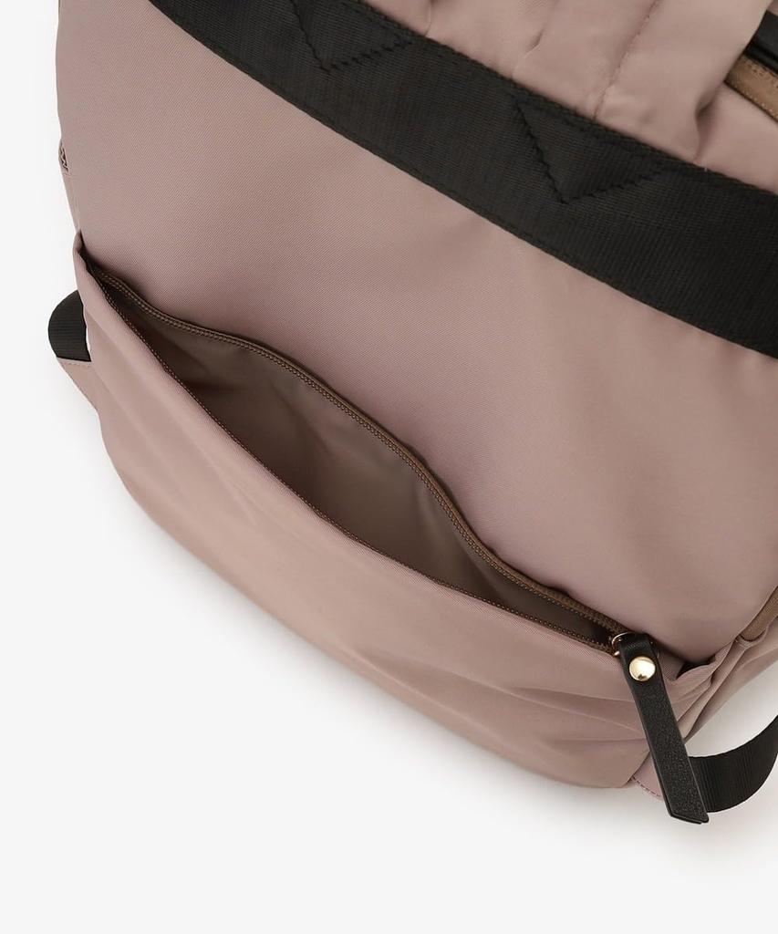 Afternoon Tea Living JR86 Backpack, Water-Repellent Nylon, Pink Beige