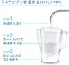 BRITA Water Removal Filtered Water Japanese Includes 6 Aluna XL MaxtraPro Pure Performance Cartridges Filter, Jug-Style, PFOS/PFOA Tested, Capacity