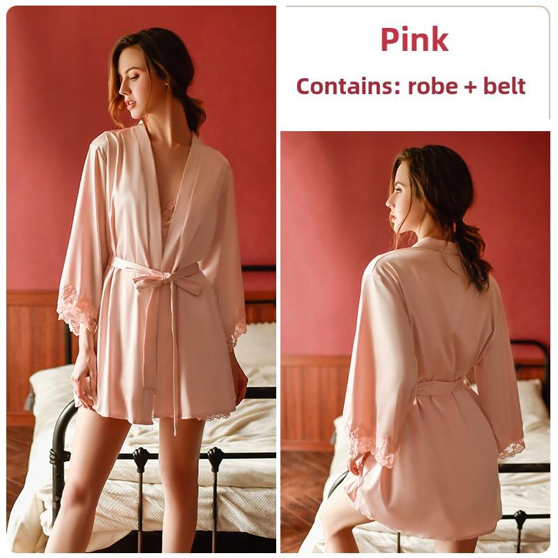 Sexy Lingerie Suspenders Sexy Nightgown Lace Seduction Nightgown