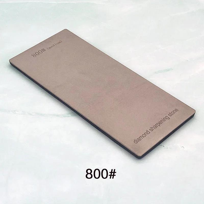 120/600/1500/3000 Grit Diamond Sharpening Stones Knife Sharpener Anti-skid Base Kitchen Knife Sharpening Tool Set Flake Plate