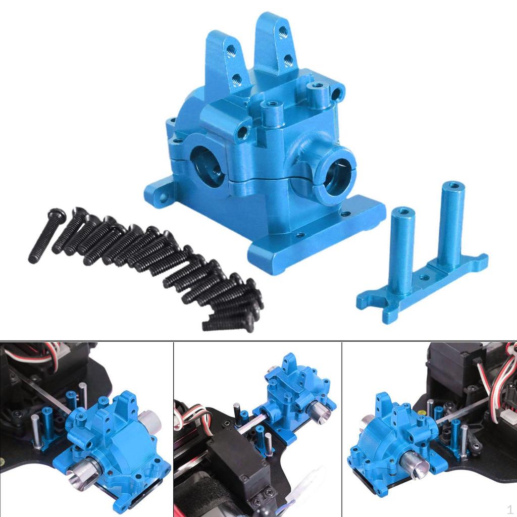 Metal Front Gearbox Cover Upgrade Spare Parts Shell Replacement for RC Hobby Car 14209, 14210 And