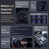 Bluetooth OBD2 skaitytuvas diagnostikos įrankis su dirbtinio intelekto remonto vadovais, belaidis OBD2 nuskaitymo įrankis su akumuliatoriaus testu ir tiesioginių duomenų parengtumu, skirtas iOS ir Android/nemokama programėle