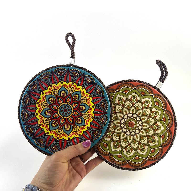 New Chinese Style Daily Dining Placemat Coaster Casserole Bowl Tableware Mat for Kitchen