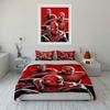 Red Spider-Man-themed Pattern. Bedding Sets Duvet Cover Sets Duvet Covers Pillowcases(1 * Duvet Cover 2 * Pillowcases Without Duvet Insert)