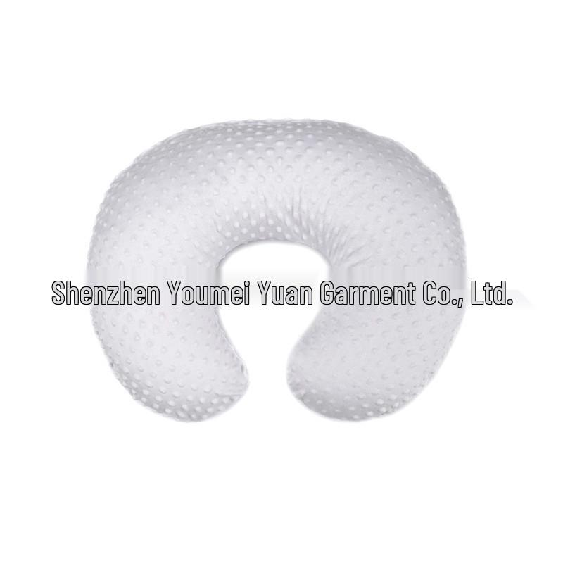 Baby U-Shaped Nursing Pillow, Multifunctional Bean Velvet Support & Feeding Pillow