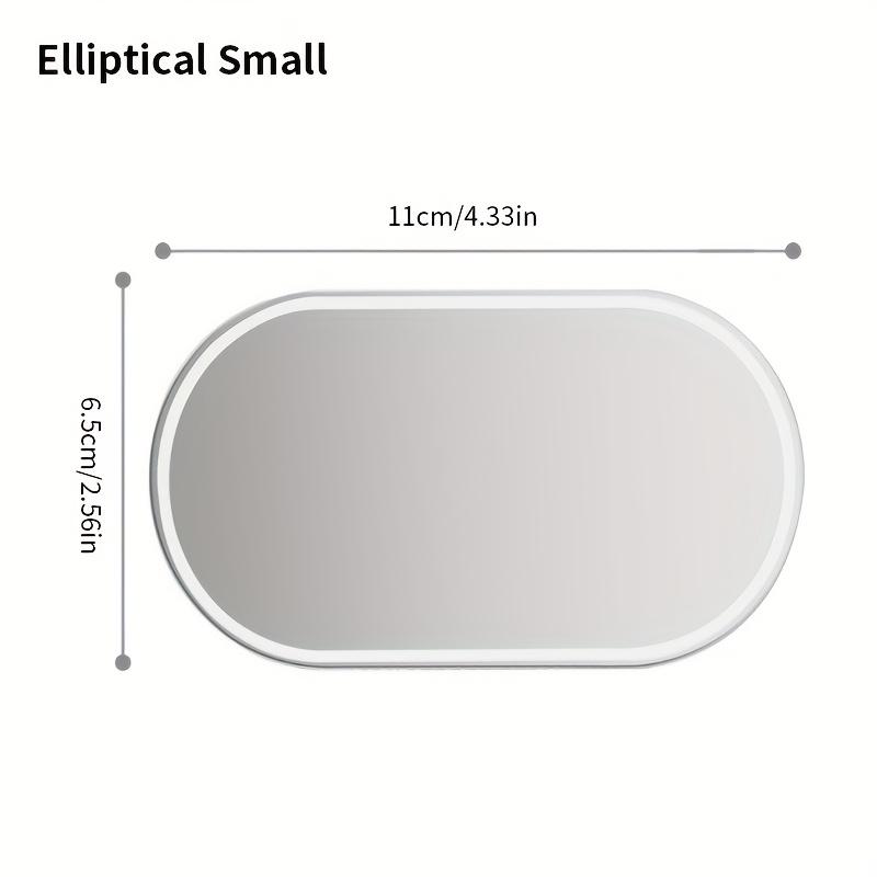 

Автомобильный солнцезащитный козырек зеркало для макияжа салонное зеркало на спинку сиденья портативное самоклеящееся солнцезащитное зеркало заднего вида