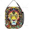 Fantasy Lion Sun and Moon Art Lunch Box for Women Men Kids Trip Picnic Office - Large Capacity Lunch Bag Thermal Pail Container