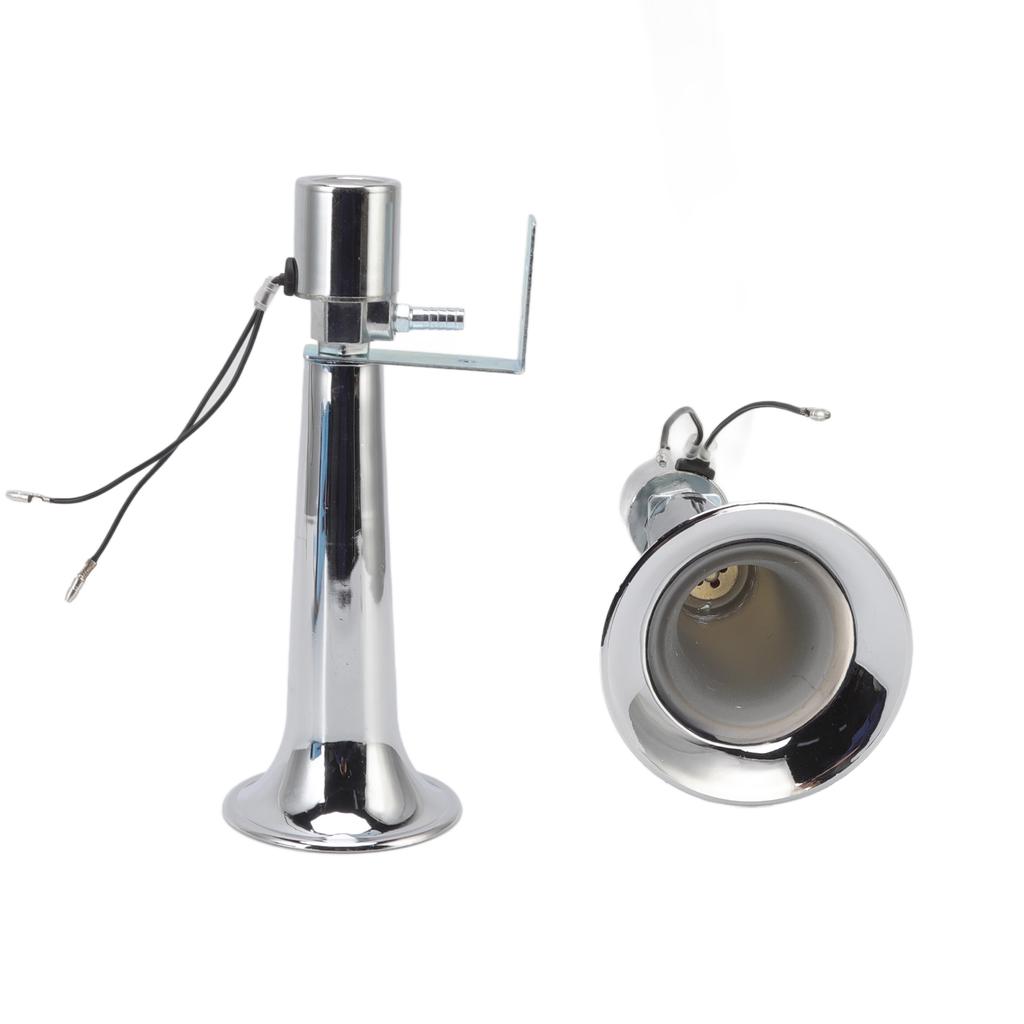 Uniwersalny samochodowy klakson pneumatyczny Super Głośny 180DB Pojedyncza Trąbka Klakson Pneumatyczny do Samochodów Ciężarowych Pociągów Łodzi DC