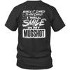 Printed On Back When It Comes To My Child I Smile My Mugshot Unisex Shirt Gift