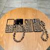 Leopardmønstret Anti-fall Deksel for Samsung Galaxy Z Flip7/6/5