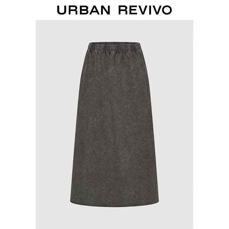 UR 2025 Fall Women s Casual Cotton A-Line Skirt M (M-L)