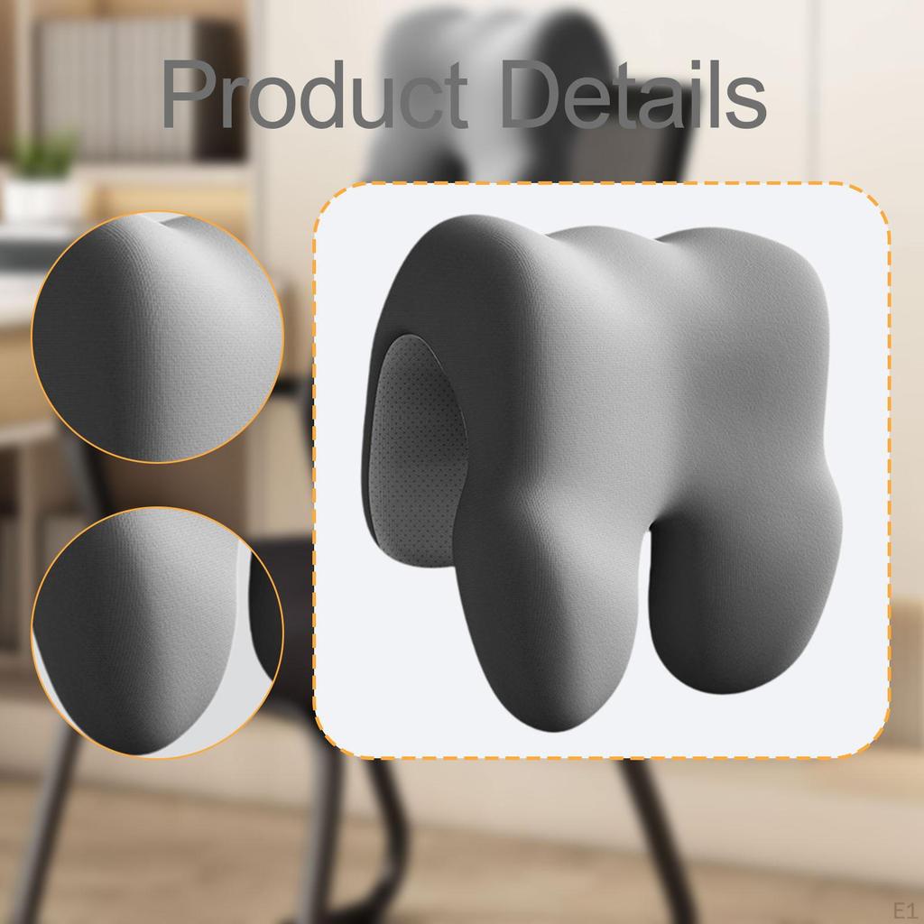 Ergonomic Office Chair Headrest Pillow 26x18x27cm Lightweight Accessories Versatile