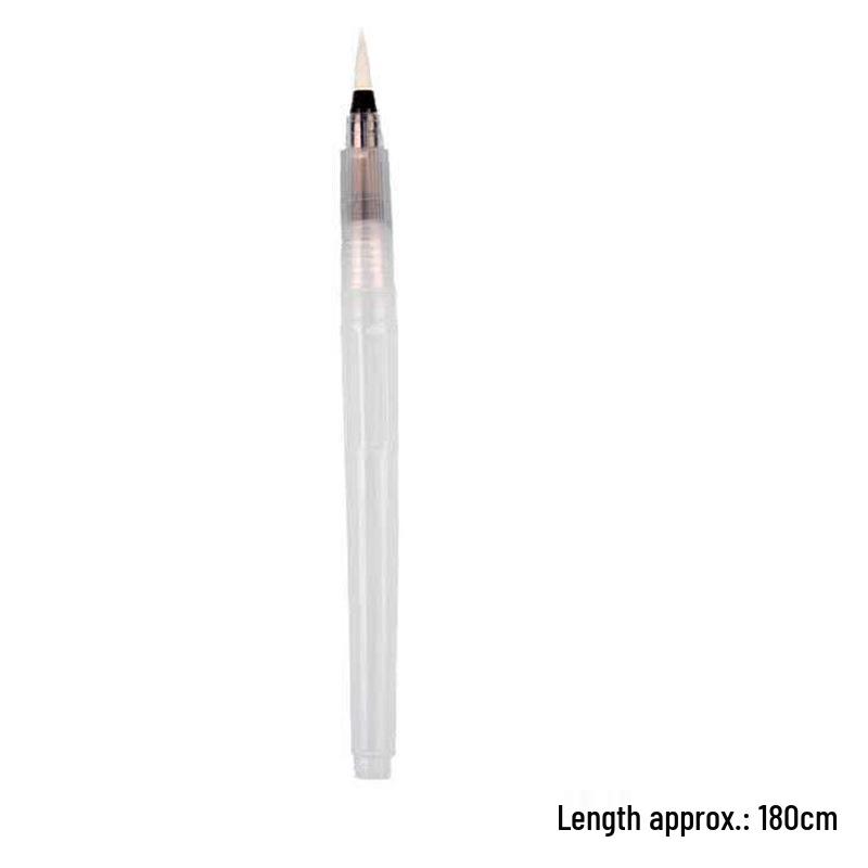 Mali Soft Nib Brush Pen with Refillable Reservoir for Watercolor Pigments Fountain Pen