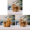 Cute Embroidered Camel Plush Toy Keychain For Kids And Adults