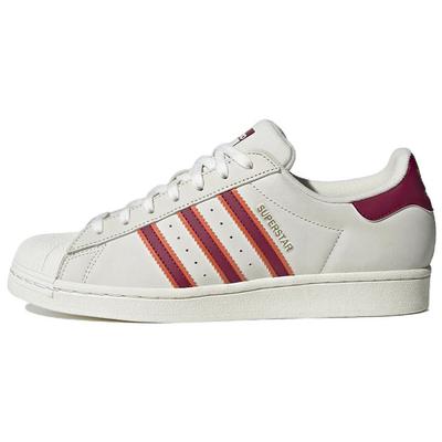 Superstar White Legacy Burgundy Unisex Sneakers Cream Cloud-White Semi-Impact-Orange HQ8867