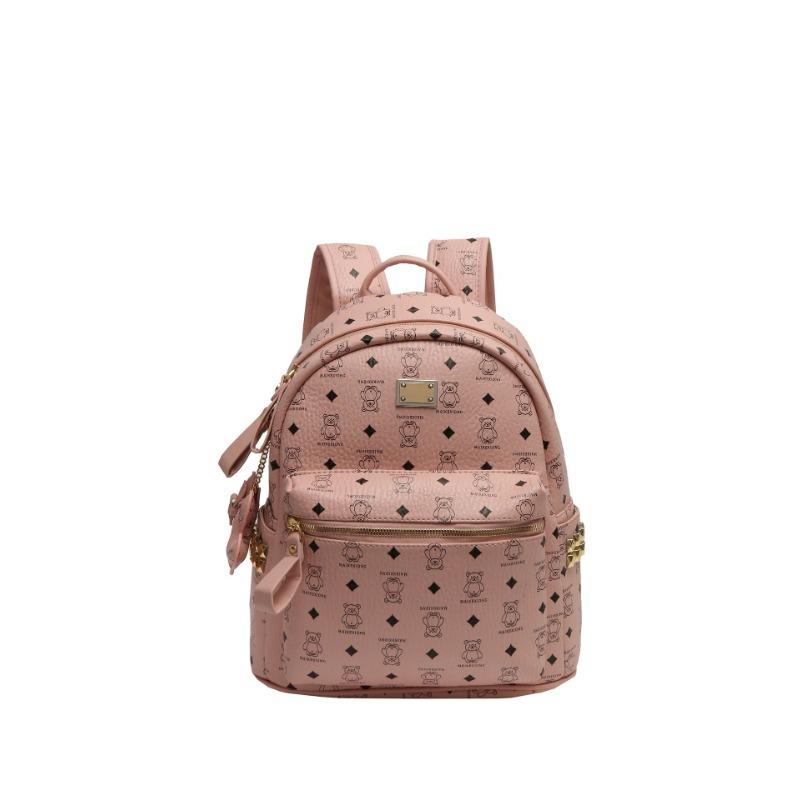 Backpack New Fashion Trend Personalized Letter Printing Large Capacity Student Bag Commuter Travel Bag