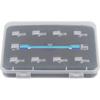 Motorcycle Spoke Wrench Set, CNC 5.0-6.8Mm, 93Mm/3.7In For Most Bikes(Blue)