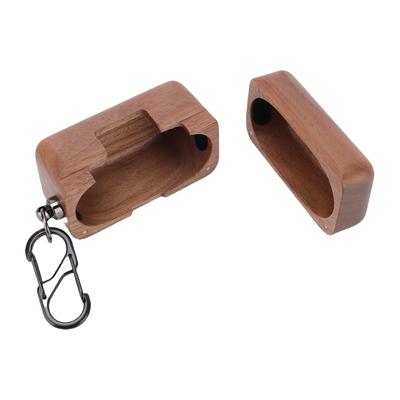 Earbuds Wooden Case Fit for LinkBuds S Hand Polished   Earphone Wood Protector Case
