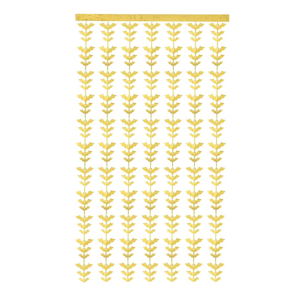 Halloween  Rain Curtain Hanging Haunted House Party  Horror Decoration Props Foil Rain Curtain 1x2M