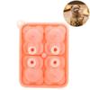 Mignon Ours en Peluche Glaçon Silicone 3D Ours Bac à Glaçons Moule de Fabrication Halloween Étanche et Facile à Retirer Pour Café Congélation