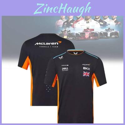 Breathable Mesh Fabric Fia Formula 1 World Championship Men's Summer Shirt