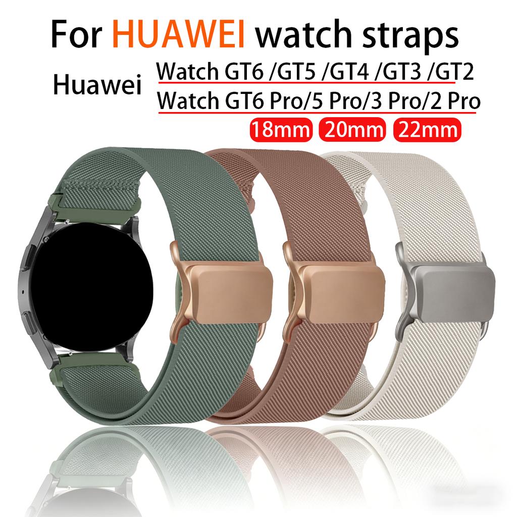 20mm 22mm Nylon Bandje voor Huawei Watch GT/2/3/4/GT5/GT6 Pro 46mm Sportpolsbandje voor Samsung Galaxy Watch 5/6/7/4 Classic Bandje