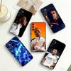 F-Football Star K-Kylian Mbappé Coque de Téléphone Pour Samsung Galaxy A73,A72,A71,A70,A53,A52,A51,Autres Housse Souple Noire