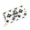 Round Zipper Long Wallet, Second Wallet, Claire Accessories, 068634, White