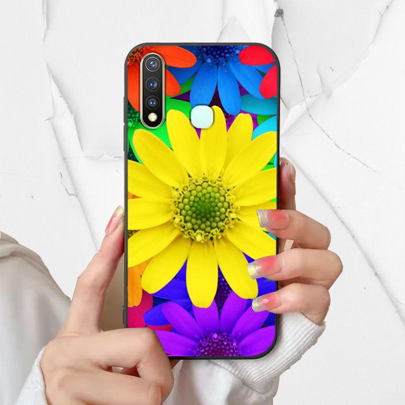Case For Vivo Y19 Y 19 Cover Silicone Soft TPU Phone Case For Vivo Y19 1915 VIVOY19 Funda Capa Fashion Shockproof Shell Coque