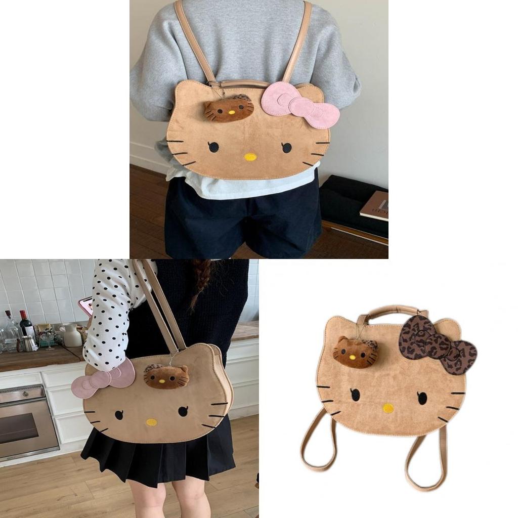 Hello Kitty Fashionable Dualuse Shoulder Bag With Multifunctional Storage