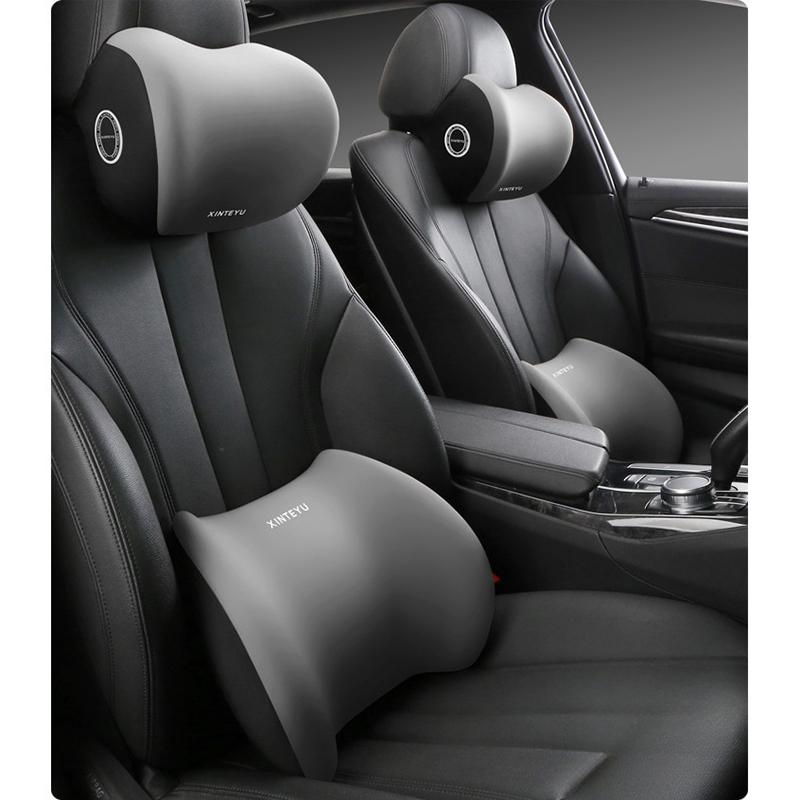 Auto Hoofdsteun/Lendensteun Auto Nek Kussen Taille Kussen Bestuurdersstoel Rugleuning Auto Kussen Rijden Lendensteun Taille Ondersteuning
