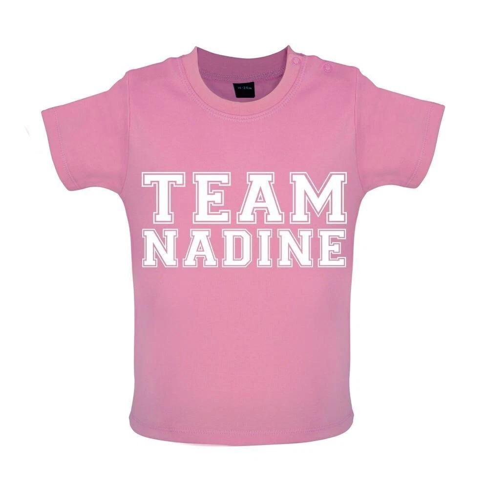 Team Nadine - Kids T-Shirt Tees Top - Exceptional Pop 2024 Tour Coyle Girl Singer 130