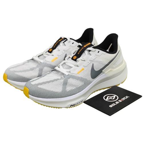 

Nike Air Zoom Structure 25 Smoke Grey Laser Orange - DJ7883-110 EU 41 білий
