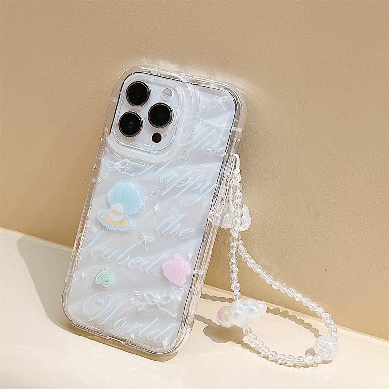 

Чехол Zhitai для iPhone 11/13/14/15Pro/16Pro Max – Phantom Shell с браслетом. iPhone 11