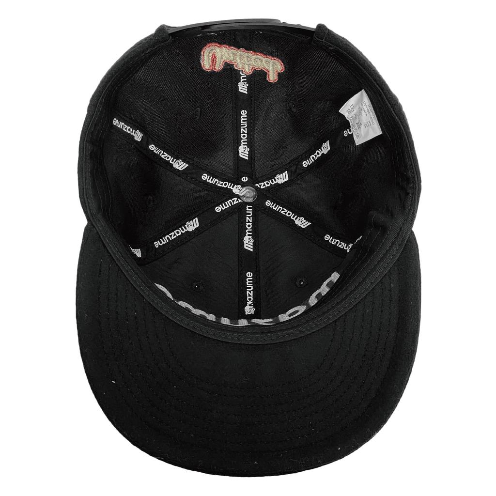 mazume FLAT CAP Wool III Black MZCP-752-01