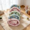 Breathable Hamster Nest Mat Round Cooling Hamster Bed Pet Supplies Pet Sleeping Mat  Pet Habitat