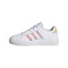 Adidas Grand Court 2.0 Kids Sneakers White/Iridescent 17-22.5cm Footwear 18.0cm