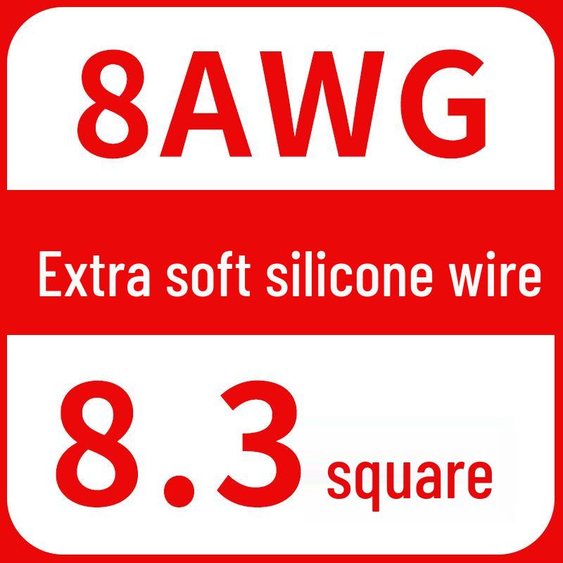 High-Temp Resistant Silicone Wire for Lithium Battery, Tinned Copper, Various AWG Sizes