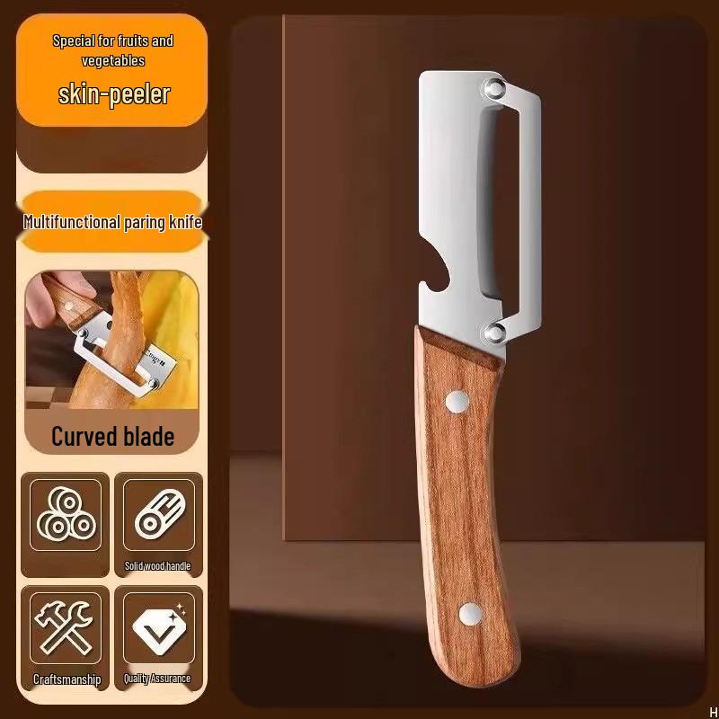Multifunctional Stainless Steel Peeler for Fruits, Potatoes, and Vegetables