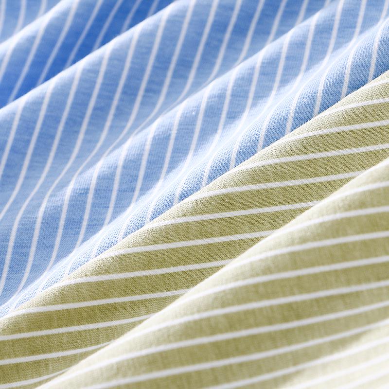 Herre Bomull Pustende Stripete Boksershorts - Løs Passform, Pluss Størrelse Sportsundertøy