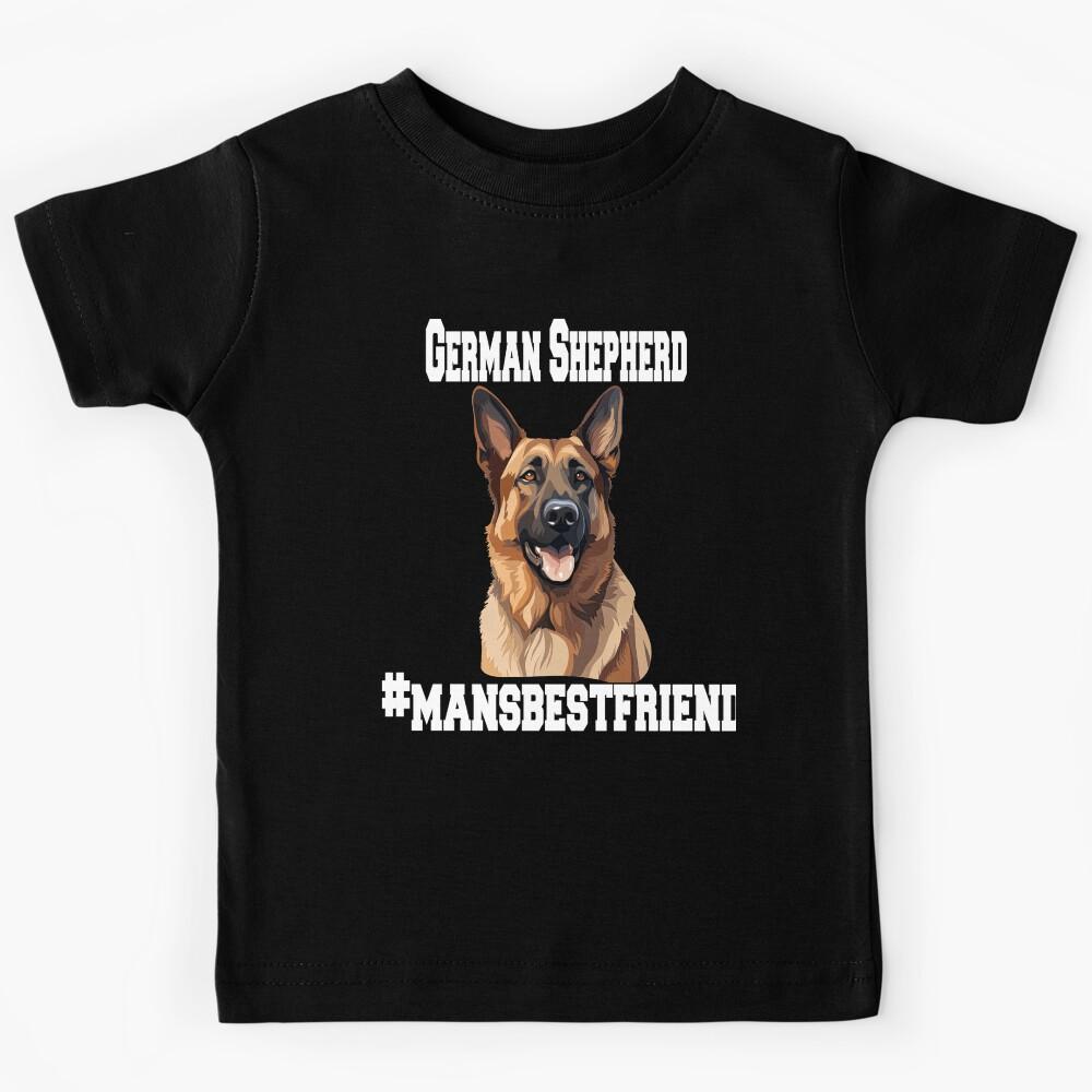 German Shepherd Dog Owner German Shepherd #mansbestfriend Kids T-Shirt 120