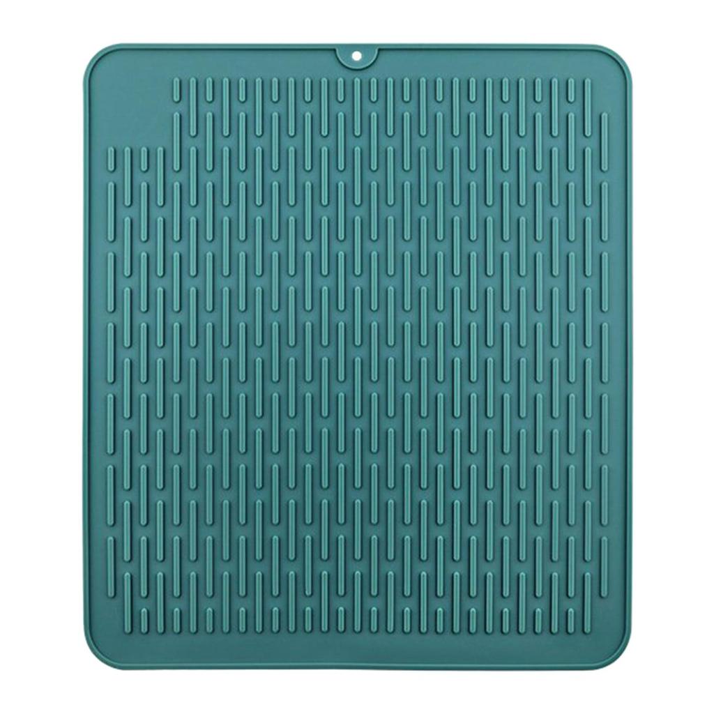 Silicone Dish & Utensil Draining Board Dish Drying Mat Drain Pad