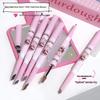 SWEETMINT Dual Eyebrow Pencil: Natural Hair Stroke & Tint for Wild Brows - Two-in-One Makeup Tool