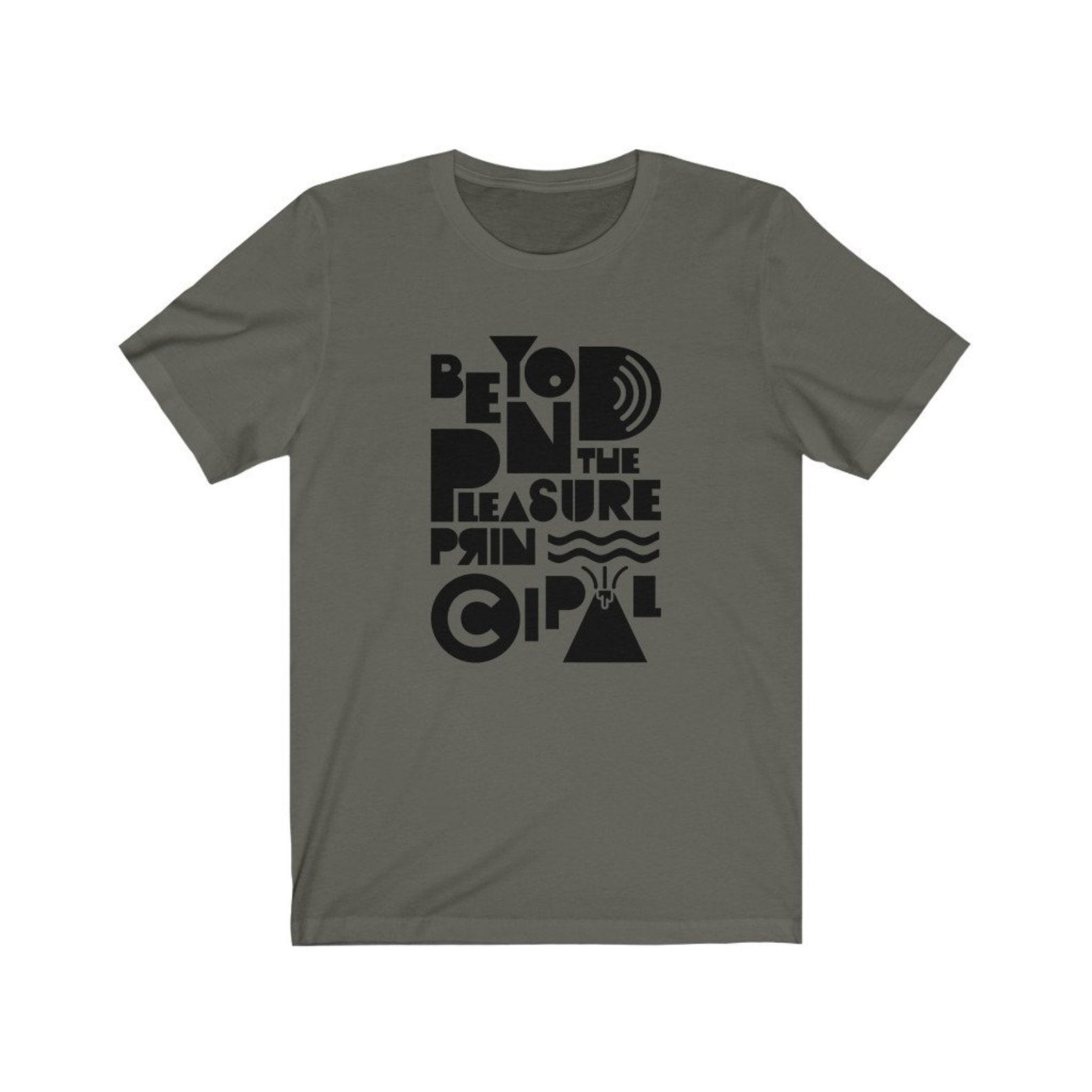 Freud Beyond the Pleasure Principle Psychology Philosophy T-shirt L