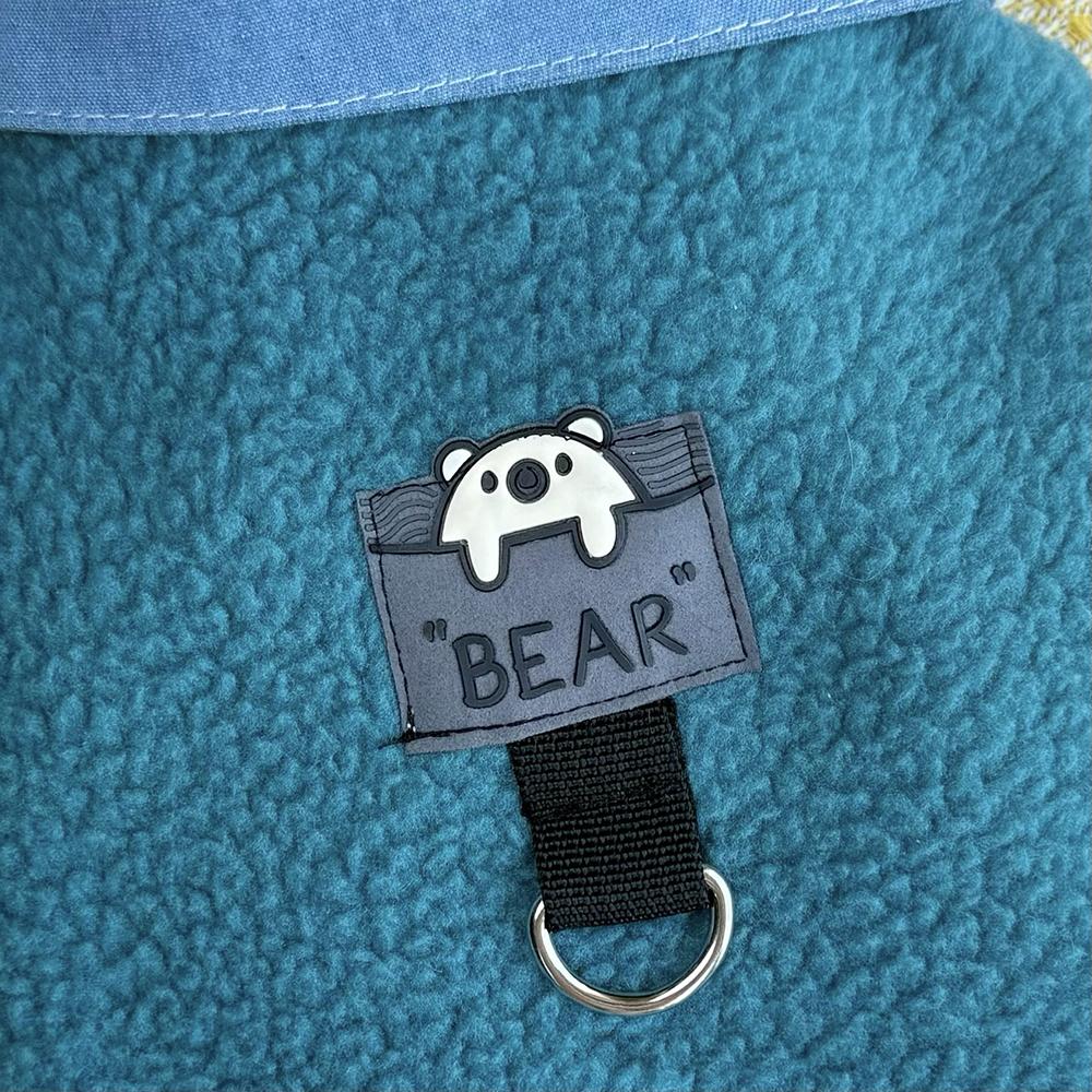 Double Sided Fleece Pet Shirt Collar Warm Puppy Apparel Cats Dogs Comfortable Winter Wear Autumn Soft Plush Vest for Small Medium Dog Cat