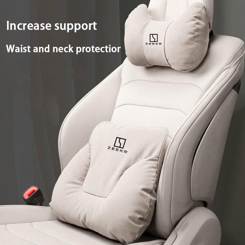 For Zeekr 7X 001 007 009 X Auto Interior Accessories Car Seat Headrest Waist Seat Support Car Neck Pillow Waist Pillow