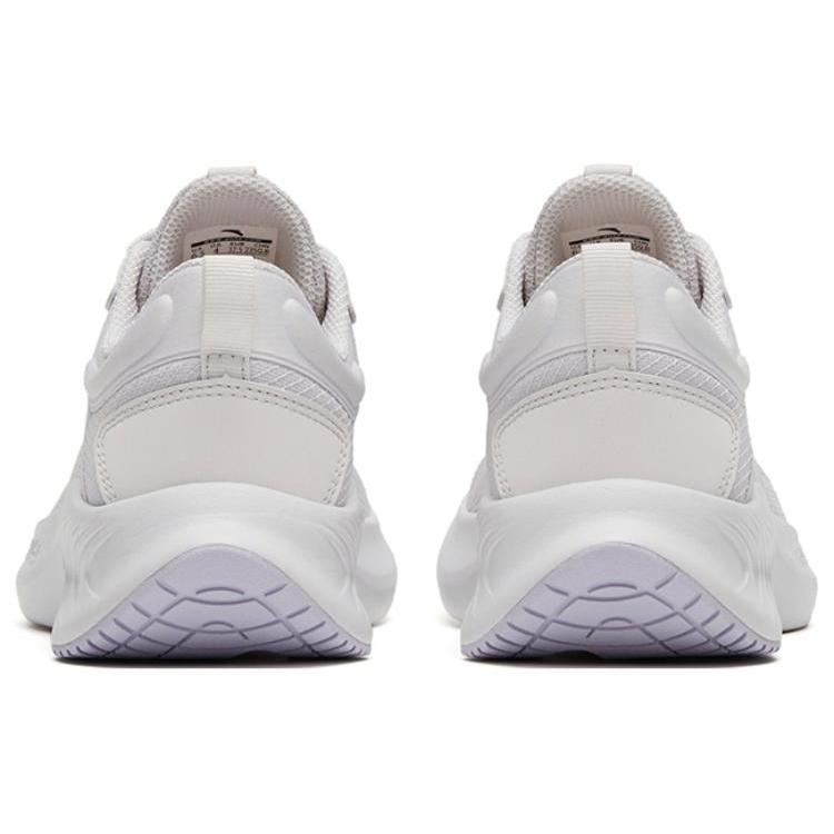New Anta Stinger SE Anti Slip And Wear Resistant Breathable Low Top Running Shoes Women's Gray Purple 922315585-4